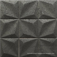 Home Decor Dark Gray Kitchen Backsplash Wall Cement Mosaic Tile